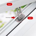 thumbnail image 4 of 2pcs Adjustable Window Limiters 304 Stainless Steel Window Restrictor Clips Safety Locks Smooth Bottom Secure Install, 4 of 8