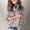 Gray women v neck sweater a1, variant on thefmos Women's Fall Winter Long Sleeve Knitted Button Down Sweater Casual Pullover Tops Solid V Neck Dressy Trendy Blouses Loose Fit Cozy Fashion Clothes, Gray S