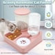 thumbnail image 2 of Juego de Dispensador de Agua y Comedero Automático para Gatos 2 en 1, con Inclinación, para Mascotas., 2 of 5
