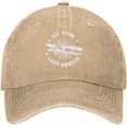 thumbnail image 1 of Fly Good Land Gooder Trucker Hat Washed Distressed Twill Cotton Baseball Cap Vintage Dad Golf Hats, 1 of 8