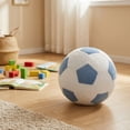 thumbnail image 6 of 6.3in Soccer Plush Toy, Small Stuffed Sports Ball Doll, Portable Athletic Themed Plushie, Football Inspired Decorative Ornament for Fans, 6 of 8