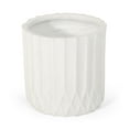 thumbnail image 6 of LiviNest MGO Planter, Antique White Square Planter, 16.5 Inch Weather Resistant Outdoor Indoor Plant Pot, Lightweight Magnesium Oxide Planter for Patio, Entryway, Living Room Floor, 6 of 6