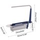thumbnail image 3 of Sink Telescopic Shelf Kitchen Supplies Multifunctional Pull-out Storage Rack Can Hang Sink Dishwashing Cloth Rack And Rag, 3 of 3
