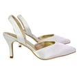 thumbnail image 3 of XY London Womens Imogen Sling Back Stiletto Heel Court Shoes, 3 of 4