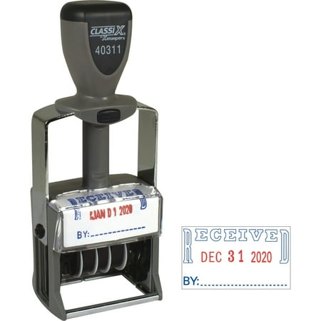 UPC: 0032507403114 | Xstamper XST40311 Heavy-duty RECEIVED Self-Ink Dater 1 Each