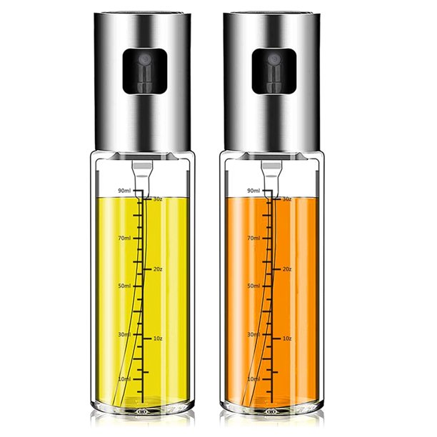 Cooking Oil Sprayer, Upgraded Olive Oil Spray Can Be Refilled and Easy
