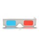 thumbnail image 2 of Gafas 3D de papel, gafas rojas y azules, gafas estéreo 3D, gafas 3D de papel desechables, 2 of 6