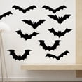 thumbnail image 1 of Gupgi Halloween Wall Stickers, Spider Ghost Bat Pumpkin Wall Decals, 1 of 5