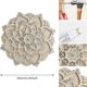 thumbnail image 2 of LED Night Light Modern Wall Decor with USB Ports Elegant Wooden Mandala Hanging MDF Panels Lamp Dec, 2 of 5