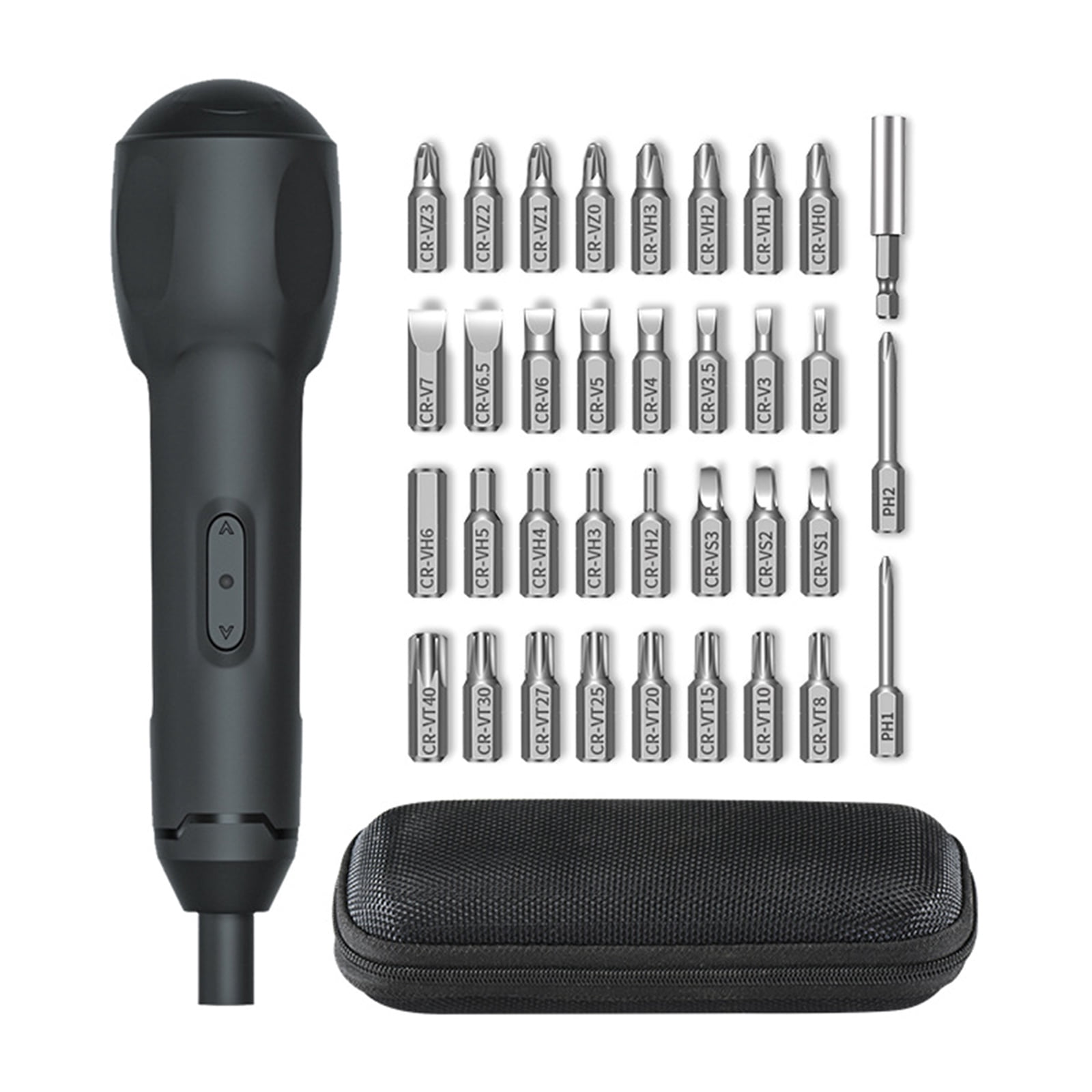 Professional Cordless Electric Screwdriver Set USB Rechargeable Hand Tool For Electronics Assembly Hobby Car Maintenance
