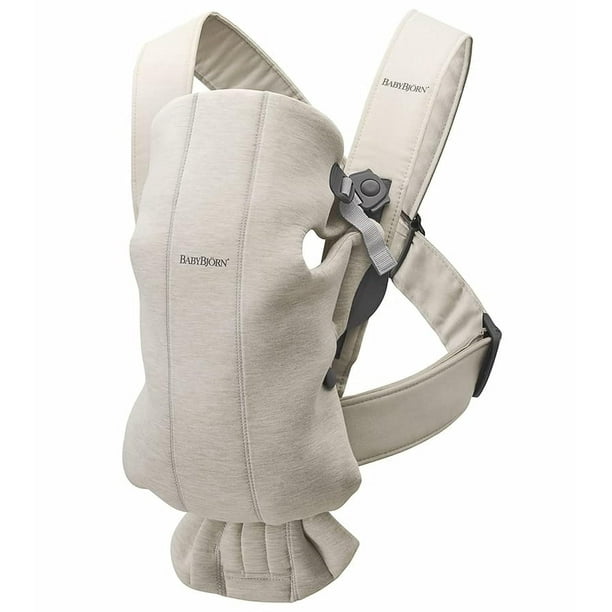 Portabebé BabyBjörn Beige Claro Jersey 3D