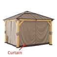 thumbnail image 2 of Sunjoy Universal Curtains for 11 ft. ×11 ft. Wood-Framed Gazebos, 2 of 4