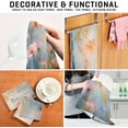 thumbnail image 7 of Coolnut Watercolor Wildflowers Dish Towels for Kitchen Soft Tea Towel Set of 4 Absorbent Dishcloths Hand Towels for Drying Dish Cloths 28" x 18" Washcloth Gift, 7 of 7