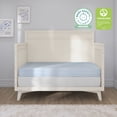 thumbnail image 6 of Dream On Me 2 in 1 Little Lullaby Crib and Toddler Mattress, Blue Floral, 6 of 7