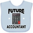 thumbnail image 3 of Inktastic Accounting Future Accountant Baby Boys or Girls Baby Bib, 3 of 4