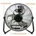 thumbnail image 3 of Vie Air 20" Industrial Floor Drum Fan with 3 Speed, 360 Tilt Head, 3 of 4