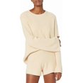 thumbnail image 1 of The Drop Womens Alice Crew-Neck Back-Slit Ribbed Pullover Sweaterpullover-Sweaters, 1 of 6