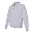thumbnail image 3 of Super Sweats NuBlend® Quarter-Zip Cadet Collar Sweatshirt, 3 of 4