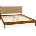 Bme Selina Wood Platform Bed Frame Handcrafted Paper Cord Unique