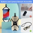 thumbnail image 4 of tredstone Convenient And Practical Universal Phone Lanyard Silicone Case Holder Black, 4 of 6