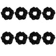 thumbnail image 1 of Miangastore Elastic Hair Band Rope Black 8Pcs 4.72X1.57X0.79 Inch, 1 of 9