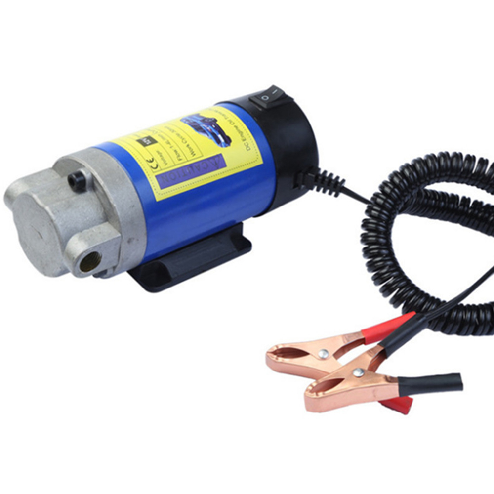 12V Portable Oil Pump 23L/Min Electric Oil Change Pump Siphon Tool