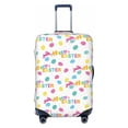 thumbnail image 2 of Goofa Happy Easter Pattern Luggage Covers For Suitcase,Suitcase Cover Protector Fit 18-32 Inch Luggage-, 2 of 9