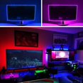 thumbnail image 2 of Vislone Led Strip Lights, LEDs RGB Strip Light with Remote Control 16 Colors Dimmable 4 Lighting Modes IP65 Waterproof SMD3825 for TV Set Wine Cabinet Home Party Decoration Festival Wedding Function, 2 of 8
