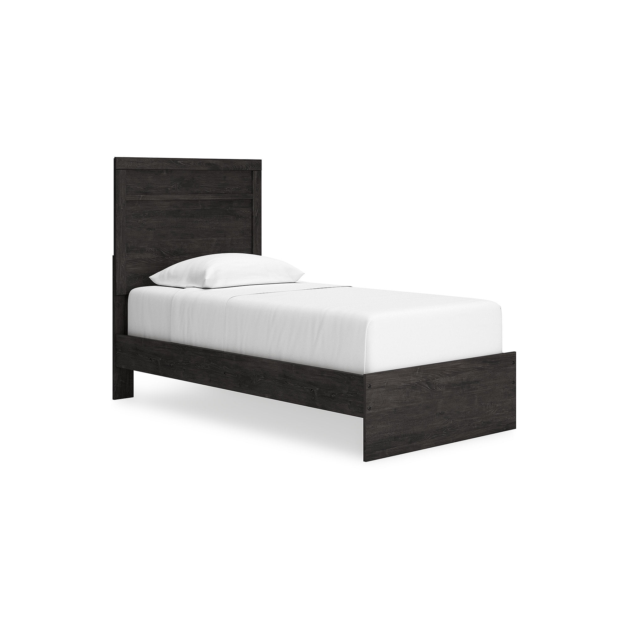 Signature Design by Ashley Belachime Kids Twin Panel Bed, Charcoal