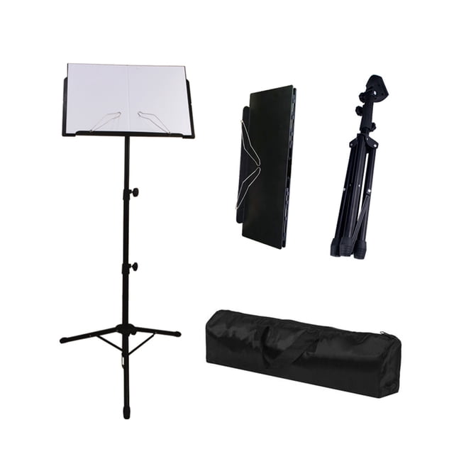 Atril de metal portátil para instrumentos musicales desmontable para piano, violín