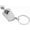 White, variant on Car Shifter Gear Keychain, Creative 6 Speed Manual Transmission Shift Lever Keyring, Auto Gearbox Shifter Key Chain (Light Blue)