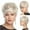 A,B,C,D, variant on Barsme Summer Saving Clearance Fashionable And Fashionable Women'S White Short Straight Hair Wig