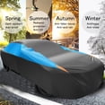 thumbnail image 2 of 190T Car Cover for Sedans 177-208". Waterproof, UV Protection, Scratch Resistant, Universal Fit for Sedan, 2 of 9