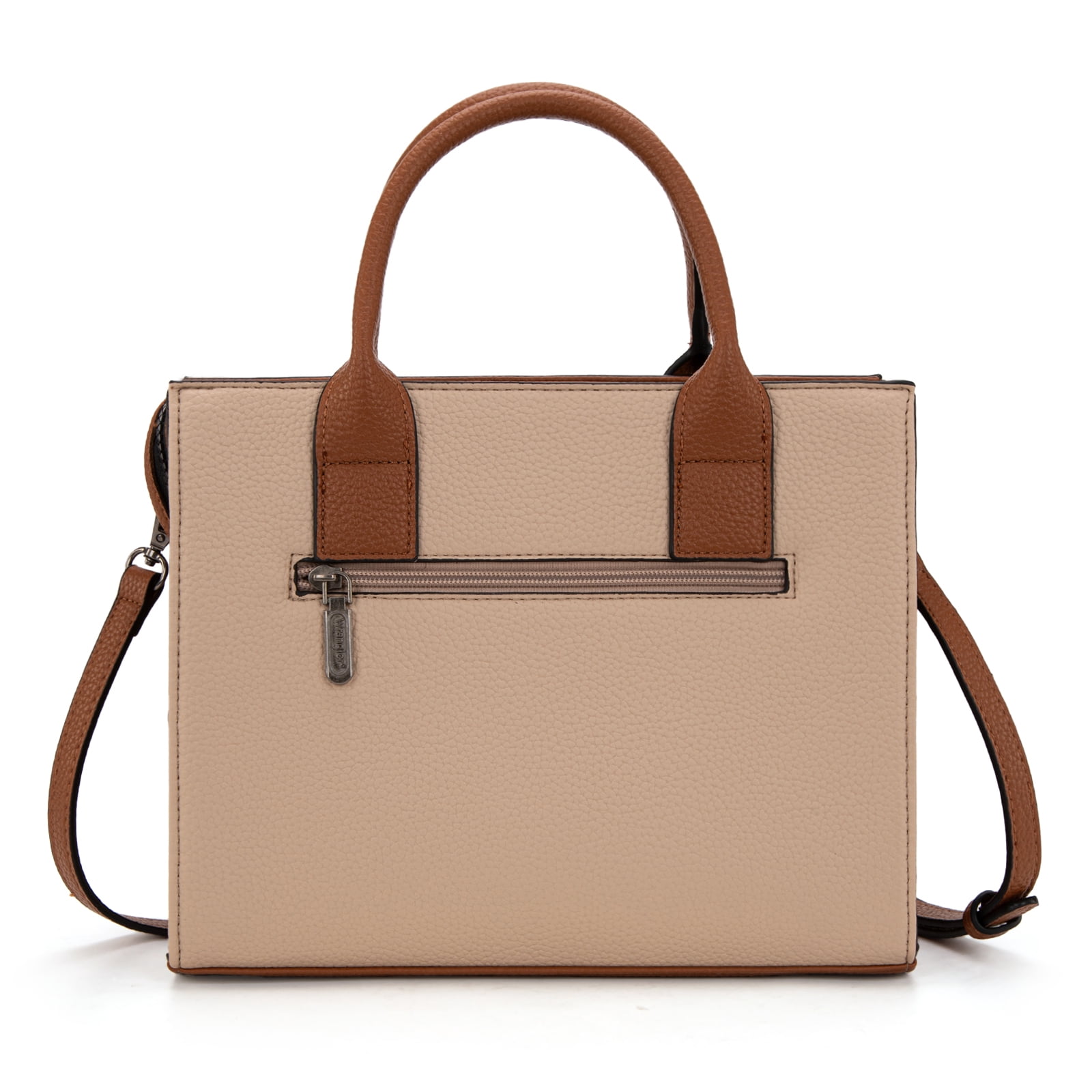 Wrangler Tote Bags for Women and Purse for Women with Adjustable Strap, Tan