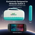 thumbnail image 4 of YUOY Carrying Case for Nintendo Switch 2 (2025), Travel Bag for Nintendo Switch 2 Accessories, Animal Crossing, 4 of 8