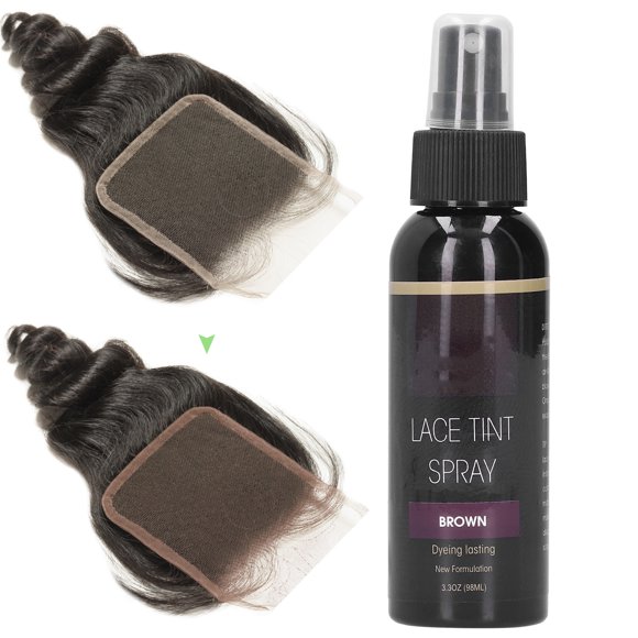 Lace Frontals Spray, Lace Tint Spray Easy To Change The Color For Lace