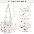 thumbnail image 6 of LinYooLi Corduroy Tote Bag Small Satchel Bag for Women Crossbody Bag Purse with Zipper Casual Hobo Handbag, 6 of 6