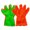 B, variant on Set Of 2 Cozy Wash Mitts For Safe And Efficient Auto Maintenance With Gentle Touch