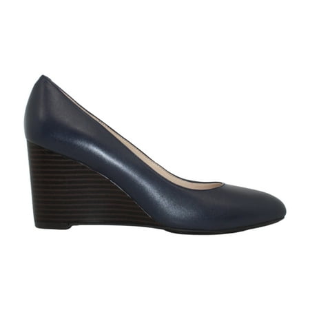 

Nine West Womens Womens Cal 9X9 Slip-On Pointy Toe Dress Pumps Blue Size 6.0