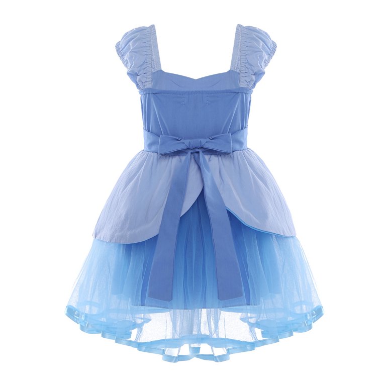sachin and babi light blue dress Mermaid Layered Tulle Dress 2-3 Years