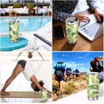 thumbnail image 7 of SKYSONIC Lemons Tumbler Stainless Steel Double Wall Vacuum Reusable Insulated Mug with Straw and Built-in Coaste for Cold and Hot Beverages, 12oz, 7 of 7