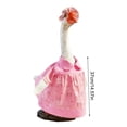 thumbnail image 3 of Deeceymbur Easter Goose Statue Outfit Pink Green for 23 Inch Porch Patio Decoration Clothing Hat Set Garden Decor, 3 of 6