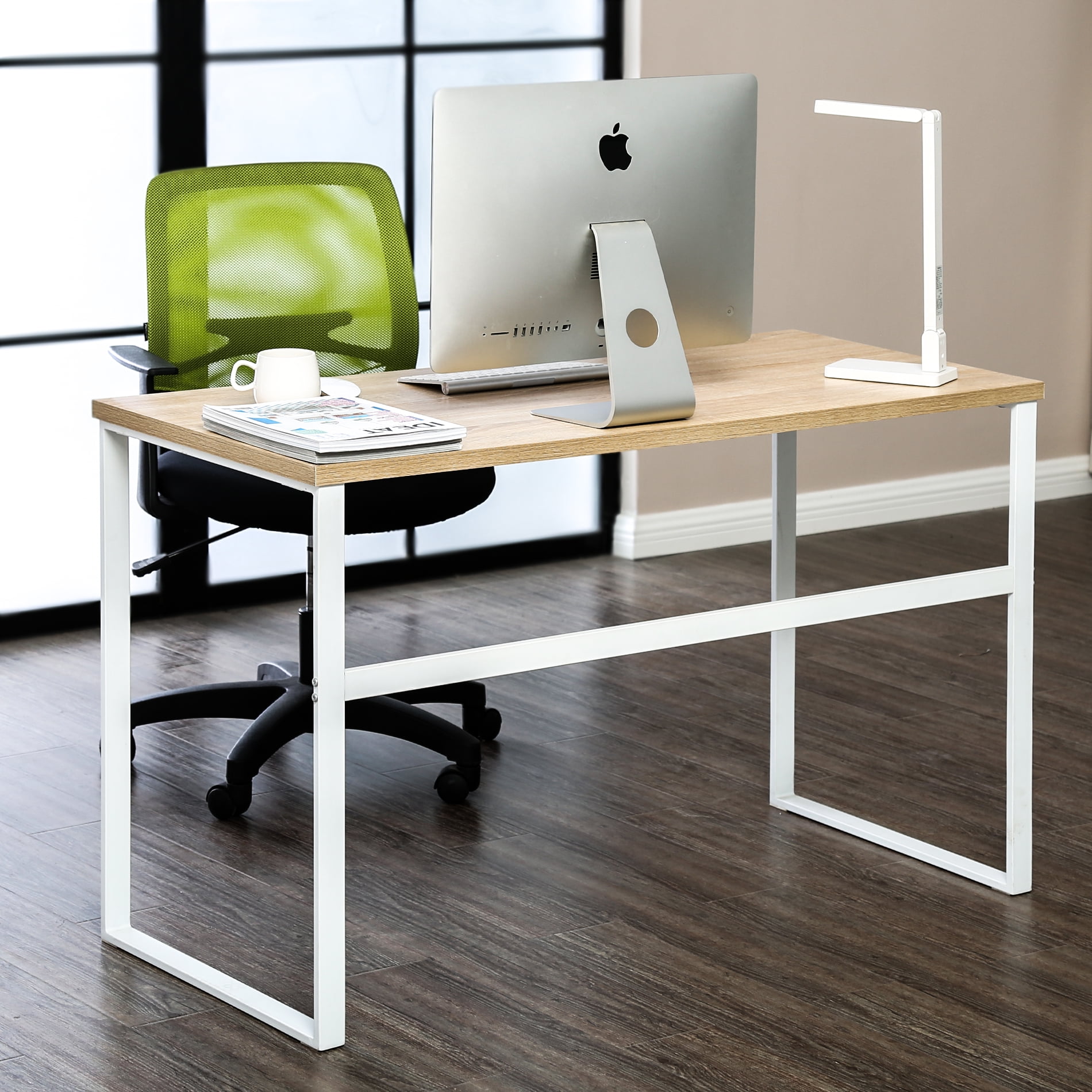 Homury Computer Desk Office Desk Wood Study Writing Soho Desk