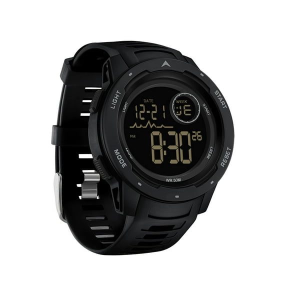 Findtime Men's Digital Watch Waterproof Tactical Watch Backlight Stopwatch Alarm 12/24H Sport Outdoor Wrist Mens Watch