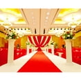 thumbnail image 5 of 16/40FT Red Wedding Carpet Aisle Floor Runner Runway Rug Floor Mat for Christmas Xmas Banquet Party Event Decor, 5 of 8