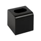 thumbnail image 1 of Yuarrent El plástico organiza pañuelos con un recipiente para servilletas resistente y duradero hecho con una caja de pañuelos de plástico Almacenamiento y organización del hogar negro 2, 1 of 6