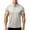 Beige, variant on Golf Shirts For Men Short Sleeve Lapel Button Polos-Collared Texture Tops Casual Moisture Wicking Polos Shirt (XL, Gray)