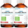 Puregen Allergy Relief Solution, Diphenhydramine Hcl 12.5Mg/5 Ml, Antihistamine, Cherry Flavor, 16 Ounces 2 Pack
