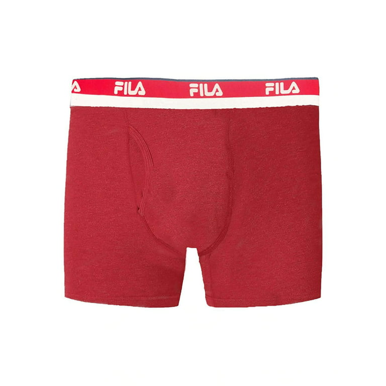 Fila, Underwear & Socks, Fila 4 Pack Breathable Micro Mesh Mens Boxer  Briefs