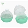 thumbnail image 1 of 3 piezas de bolas de hielo de silicona con tapa, molde esférico for cubitos de hielo, bandeja for hielo, molde for hielo, 1 of 2